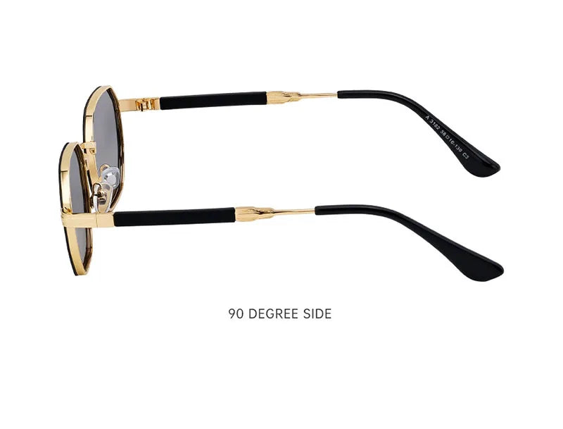 Vintage Square Designer Men Sunglasses