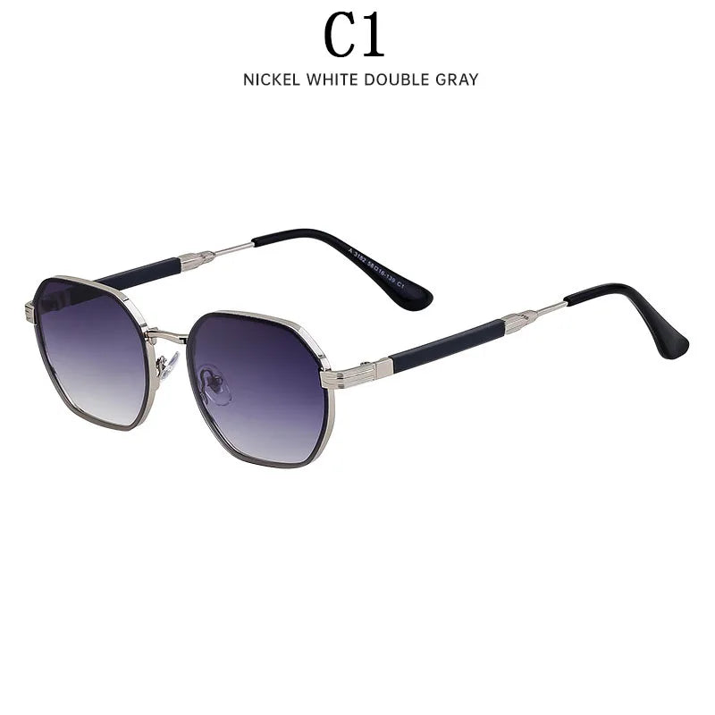 Vintage Square Designer Men Sunglasses