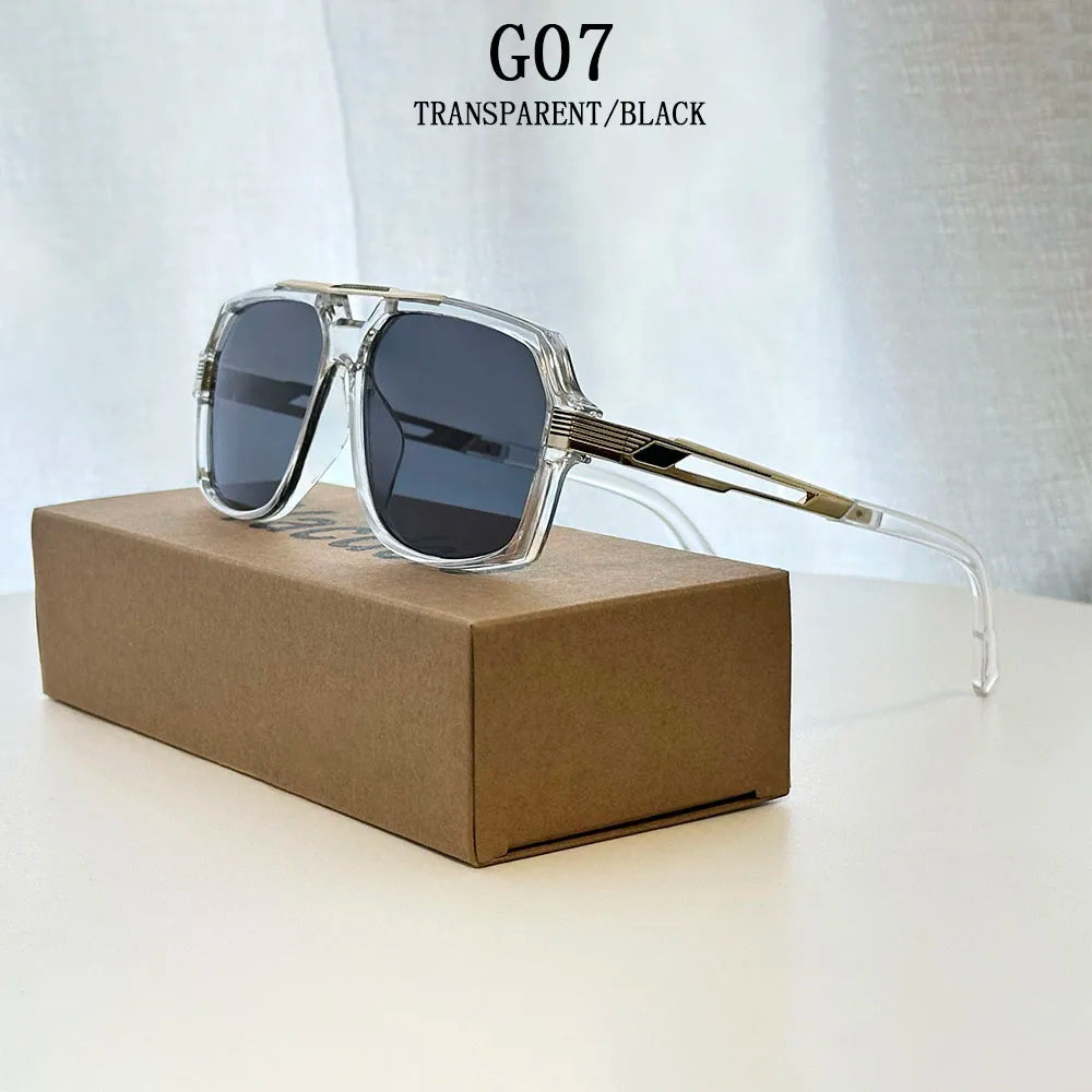 Vintage Square Luxury Men Sunglasses