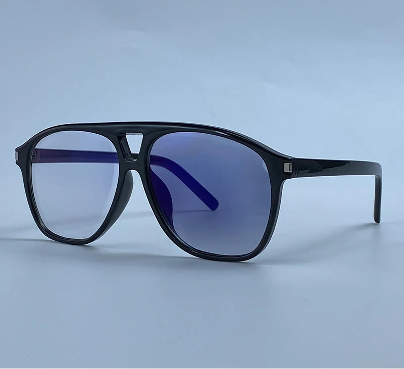 Vintage Square Pilot Outdoor Punk Sunglasses