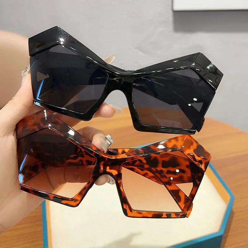 Collection of Vintage Square Special Shaped Sunglasses