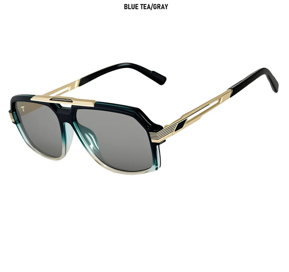Vintage UV400 Protection Square Men Sunglasses