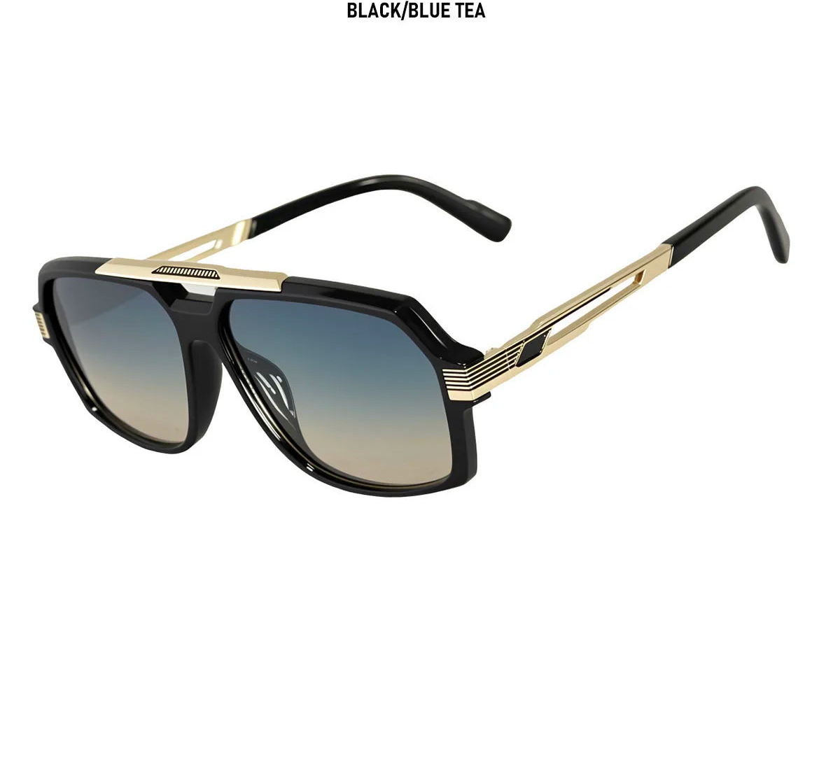 Vintage UV400 Protection Square Men Sunglasses