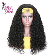 Water Wave Headband 100% Human Hair Wig Sassy Chick Logo