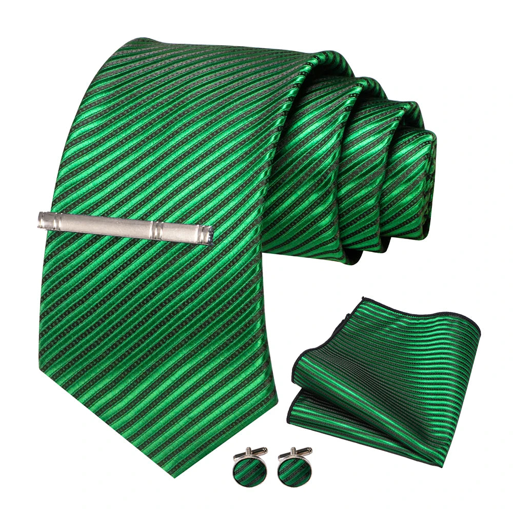 Green Necktie Set