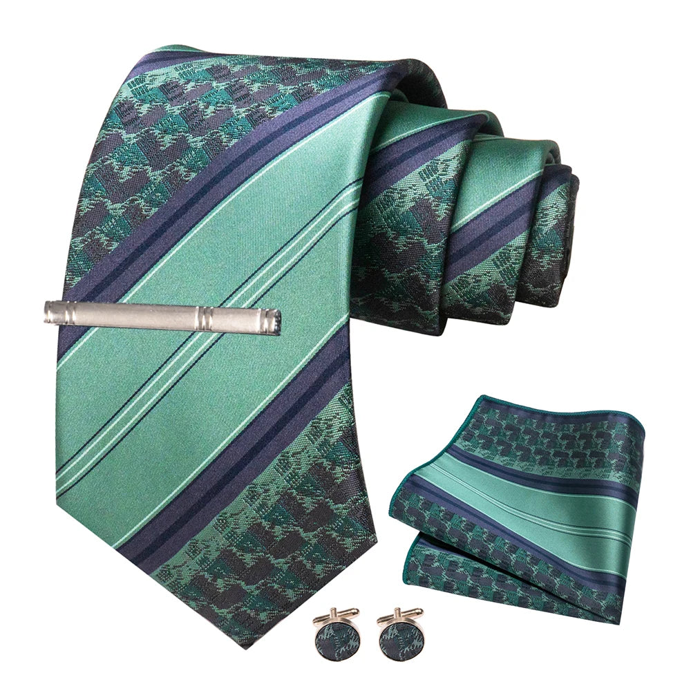 Green Necktie Set