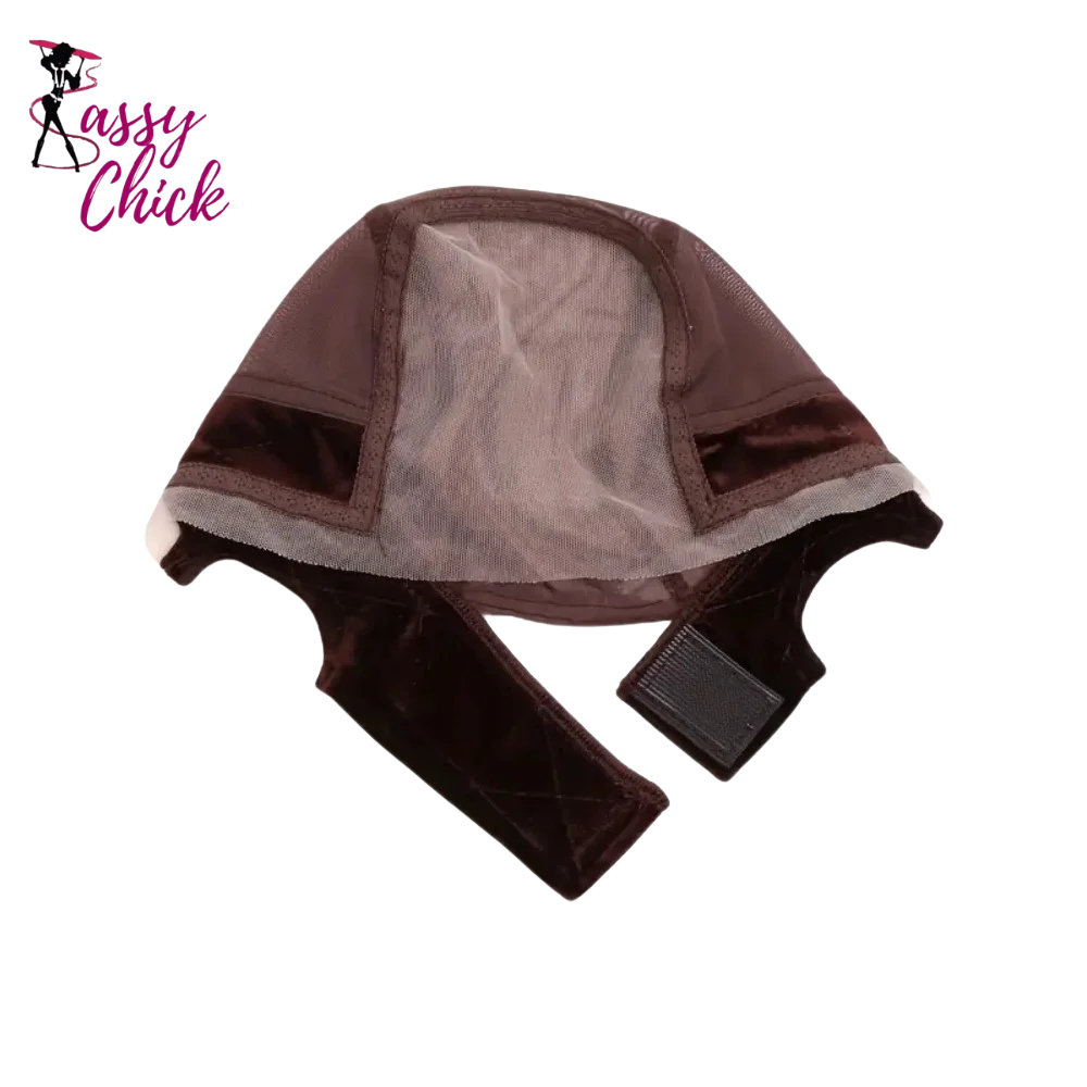 Women Lace Wig Adjustable Grip Cap Sassy Chick Logo