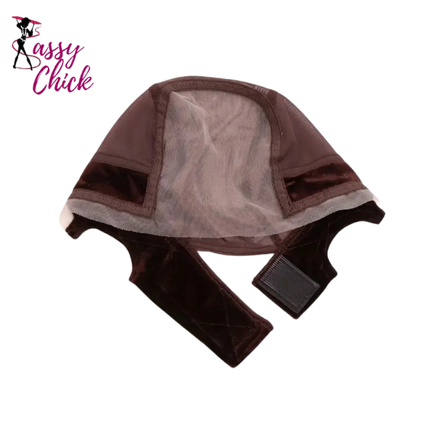 Women Lace Wig Adjustable Grip Cap Sassy Chick Logo