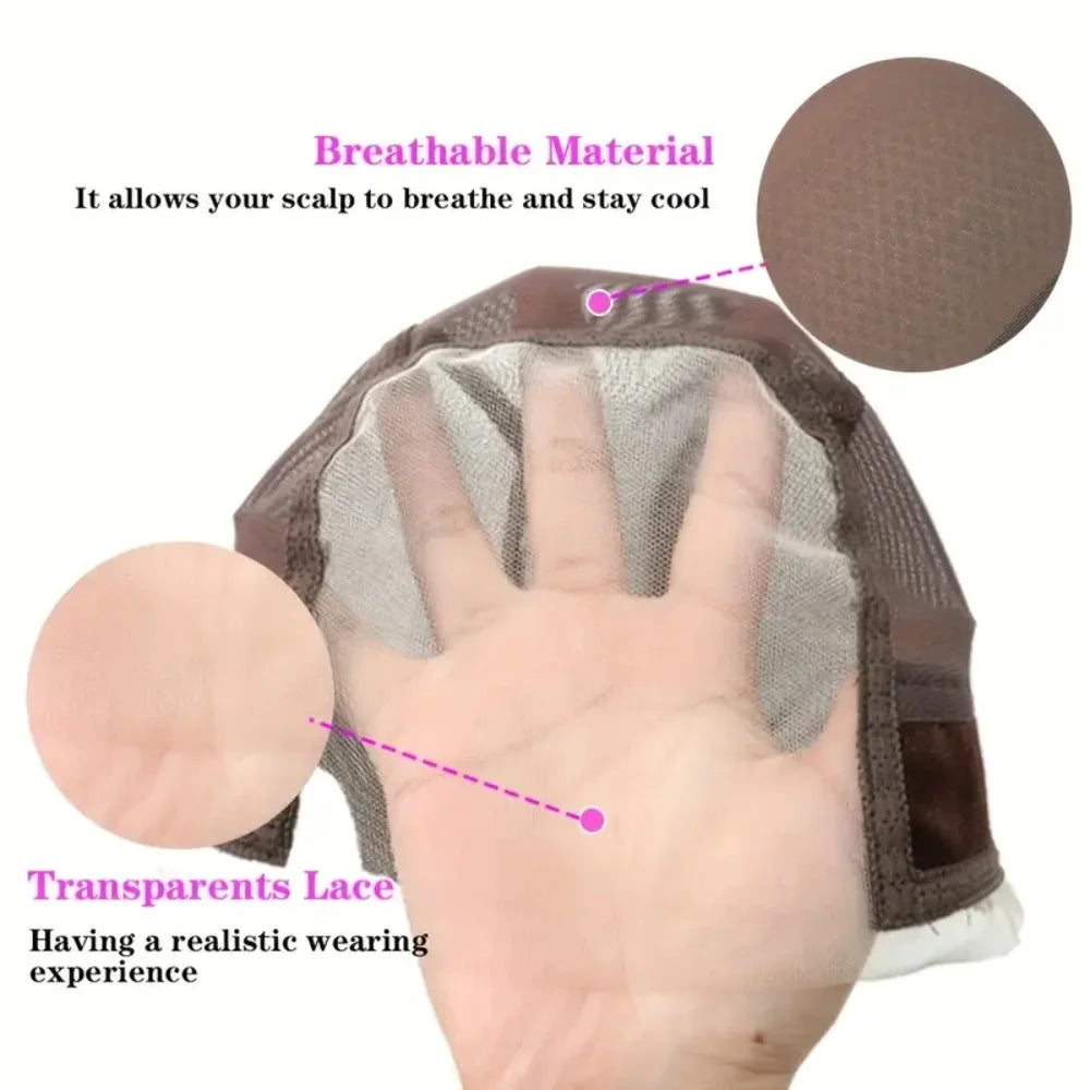 Women Lace Wig Adjustable Grip Cap