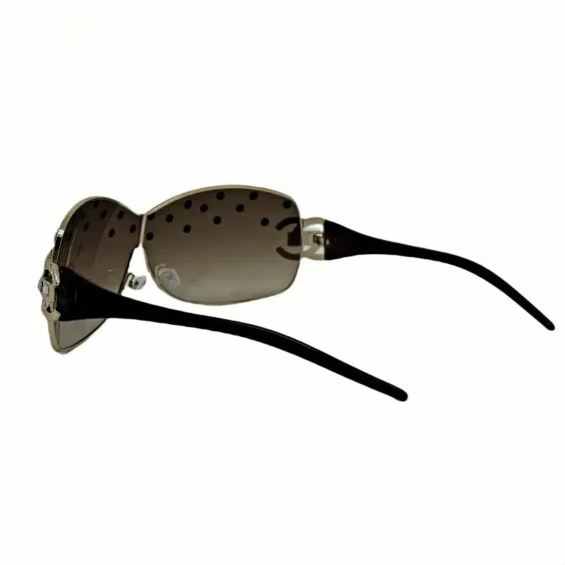 back view Wrap-around Sun Glasses