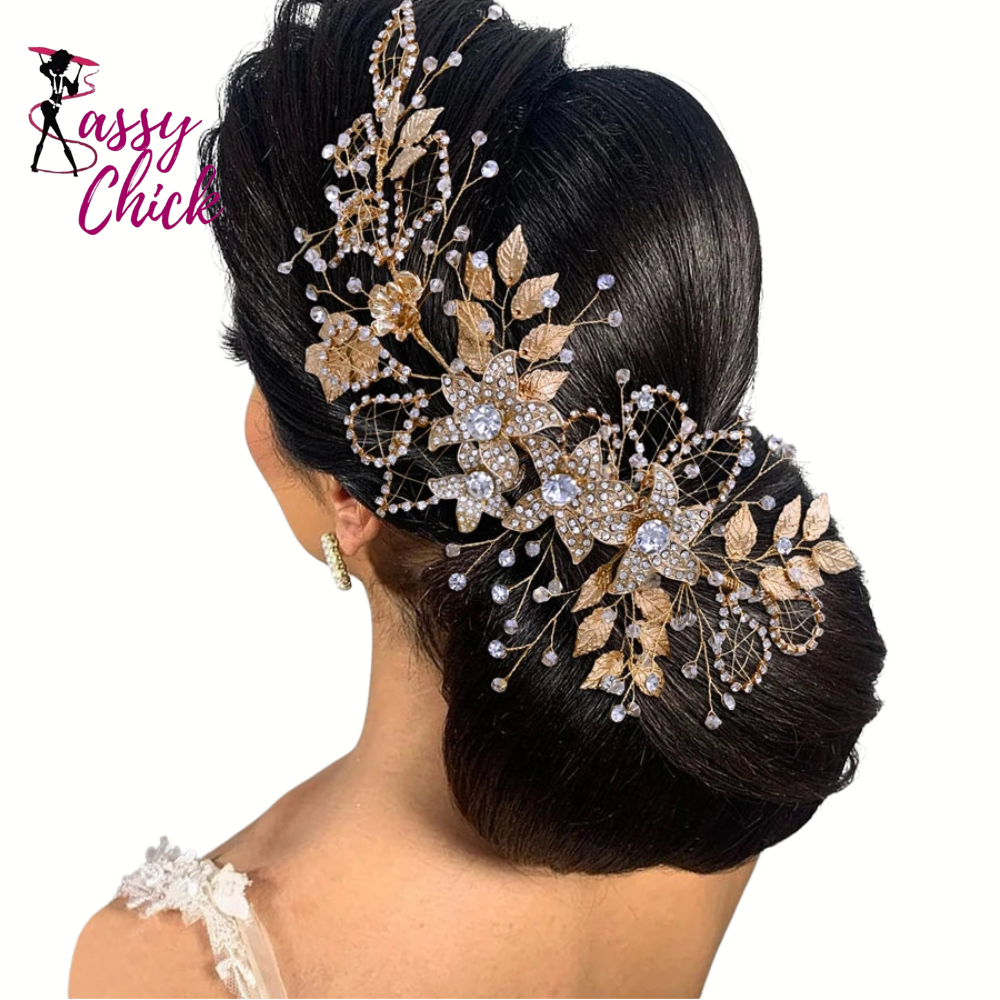Alloy Rhinestone Bridal Headband