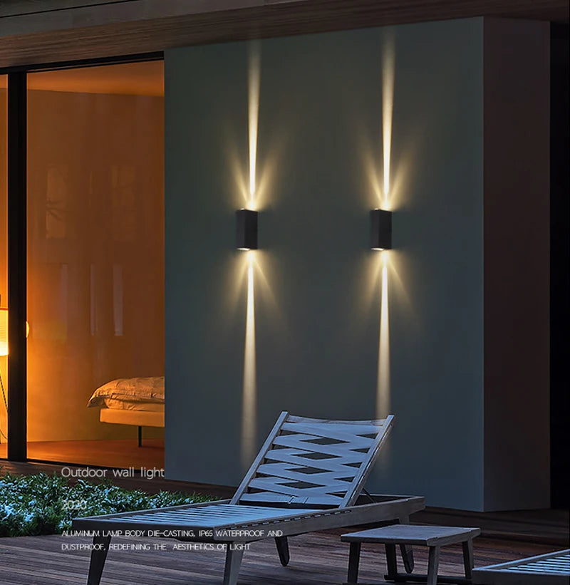 Modern LED Wall Lamp – Star Cross Wall Light for Bedroom