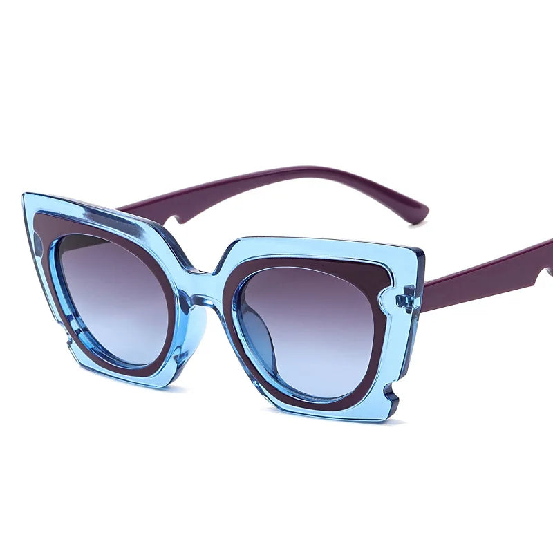 Women's cat eye blue light glasses