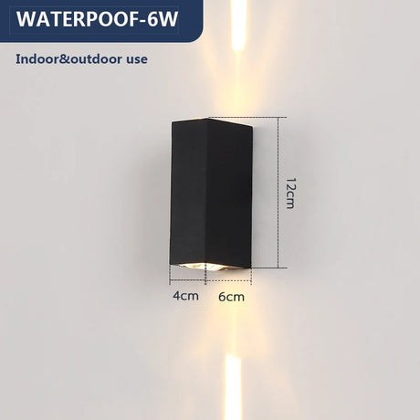 Modern LED Wall Lamp – Star Cross Wall Light for Bedroom