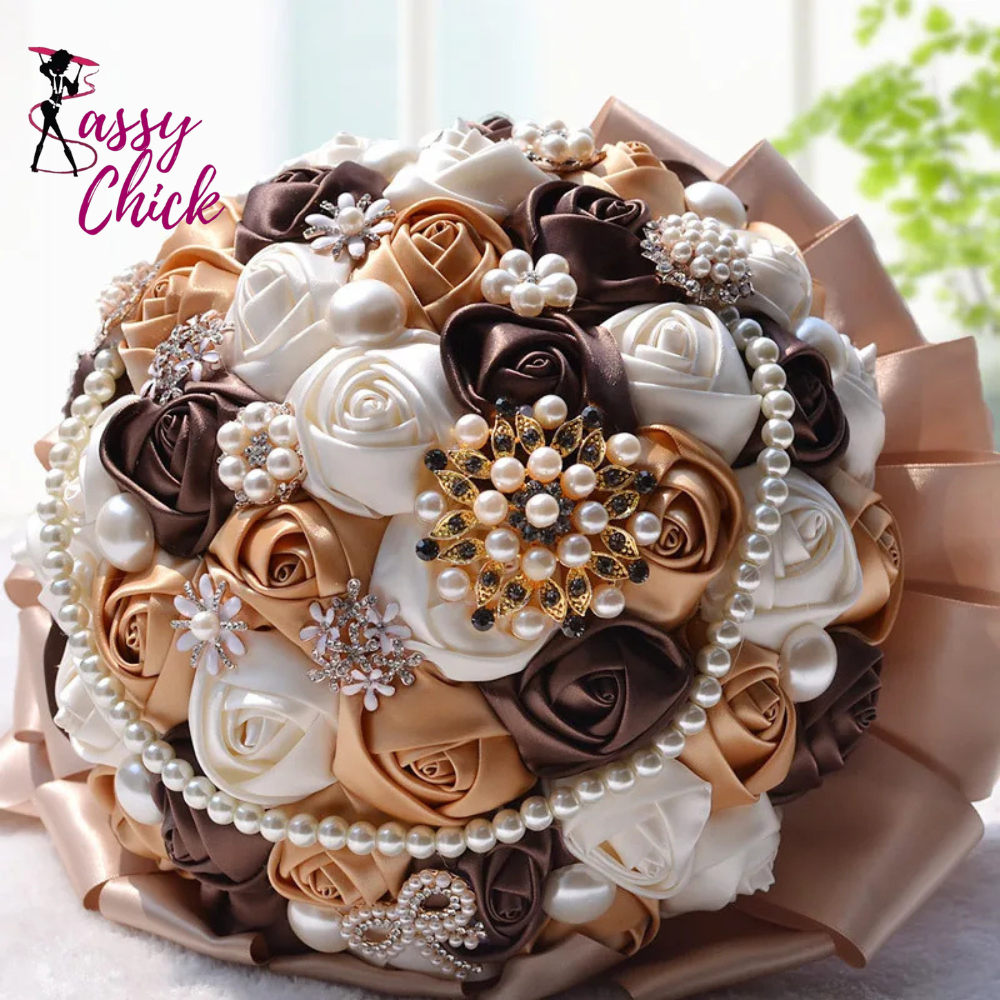 Handmade Bridal Wedding Flowers Bouquet Sassy Chick