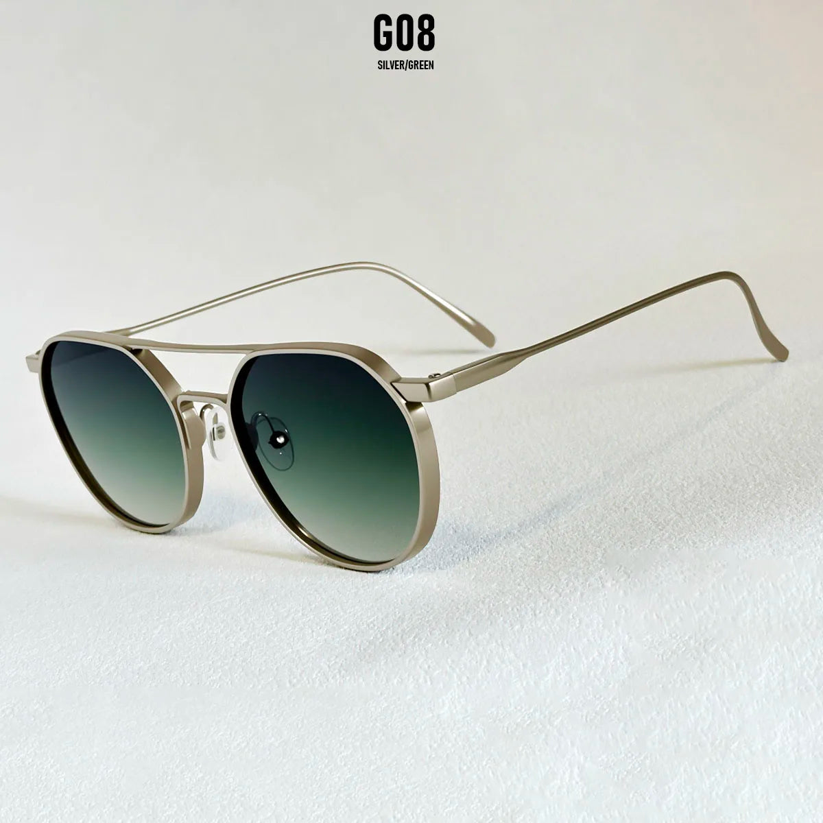 Oval vintage sunglasses for men with UV400 protection