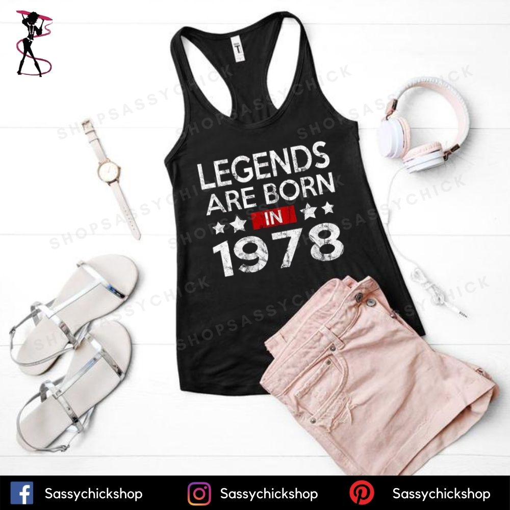 Legends Are Born Tanks - Shop Sassy Chick