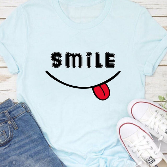 SMILE T-Shirt - Shop Sassy Chick