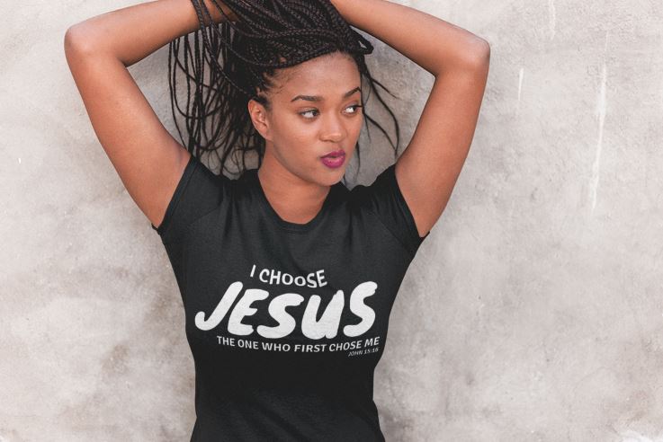 I Choose Jesus T-Shirt - Shop Sassy Chick