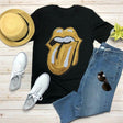 Yellow Lips T-Shirt - Shop Sassy Chick