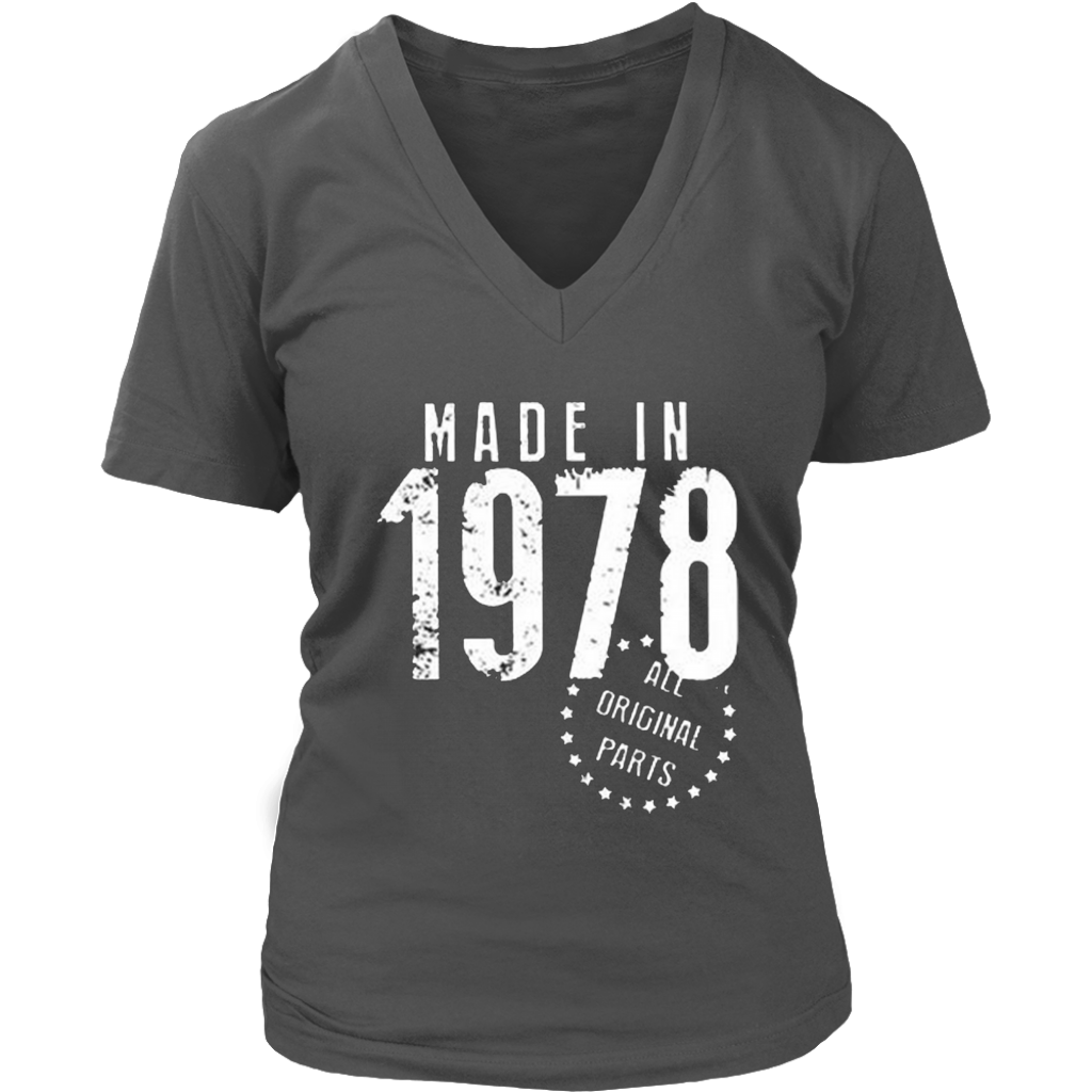Made In 1978 V-Neck - Shop Sassy Chick