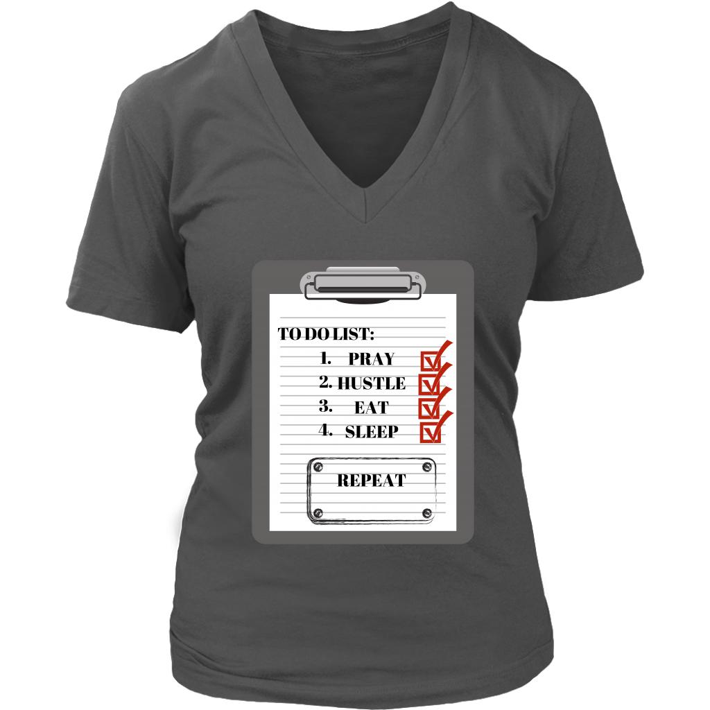 To Do List V-Neck Tee - Shop Sassy Chick
