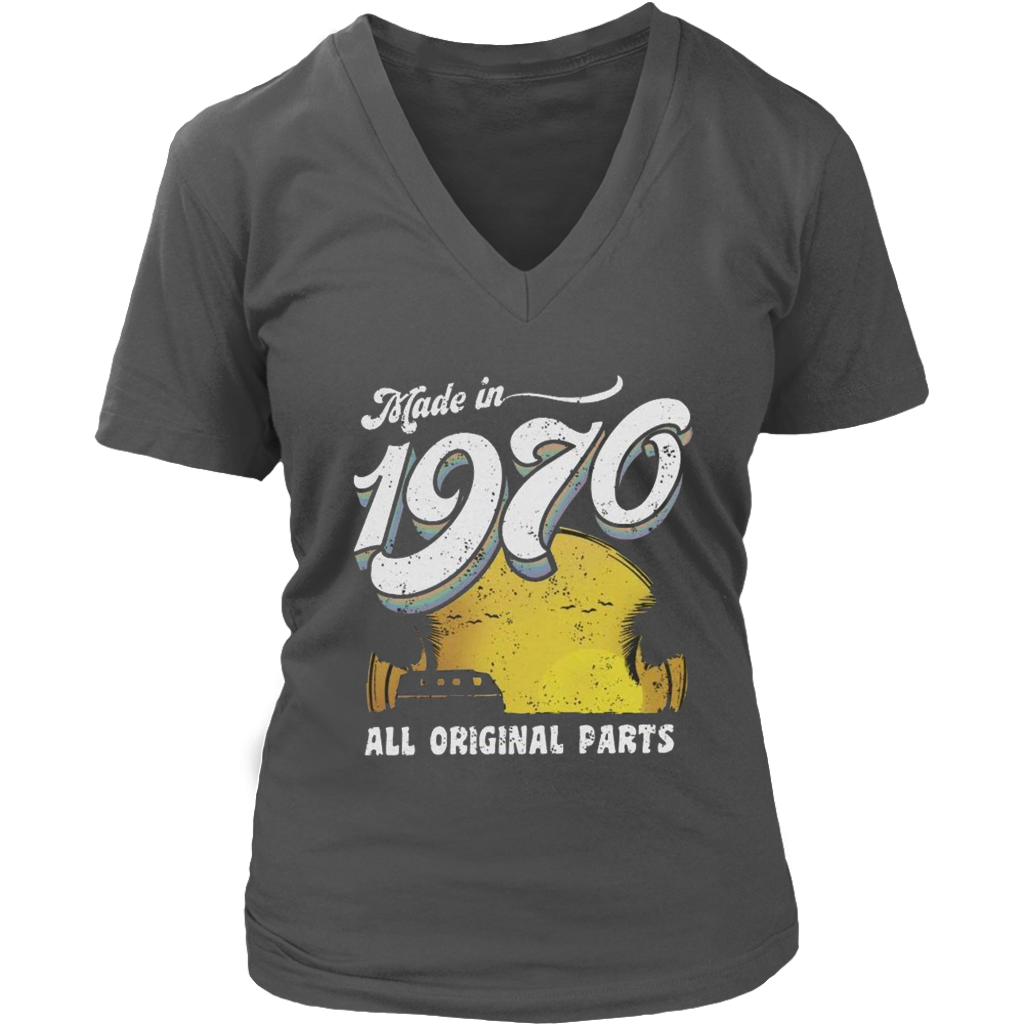 Made in 1970 V-Neck - Shop Sassy Chick