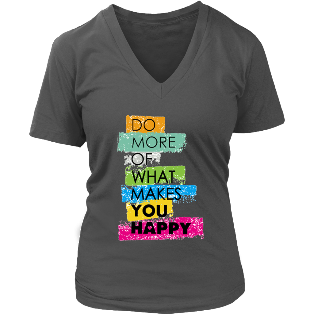 Makes You Happy V-Neck - Shop Sassy Chick