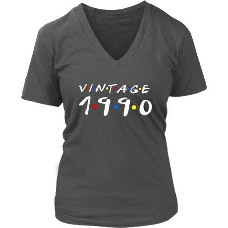 Vintage 1990 V-Neck - Shop Sassy Chick