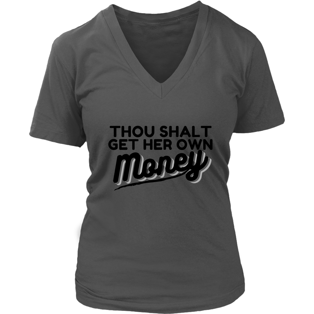 Thou Shalt V-Neck - Shop Sassy Chick