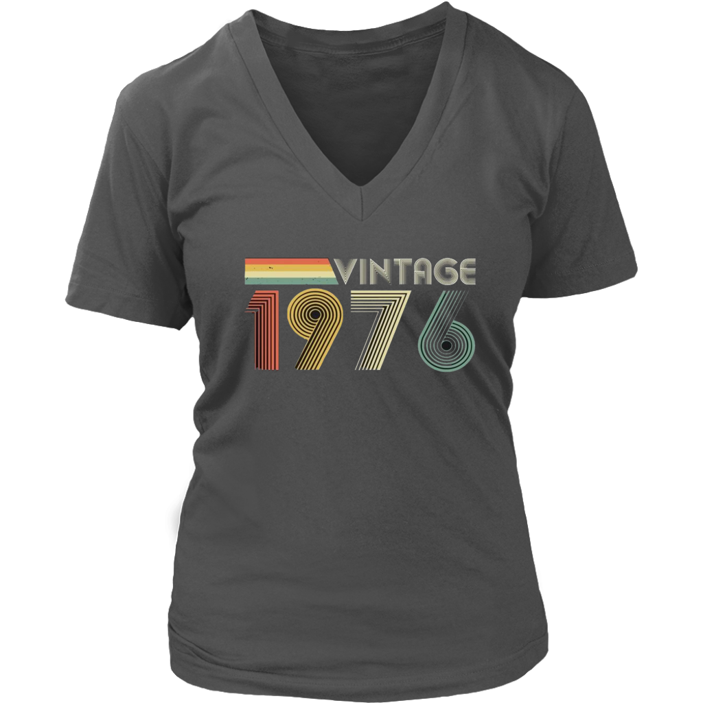 Vintage 1976 V-Neck - Shop Sassy Chick