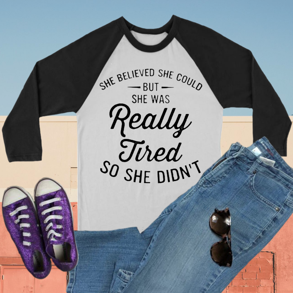 Really Tired Long Sleeves - Shop Sassy Chick