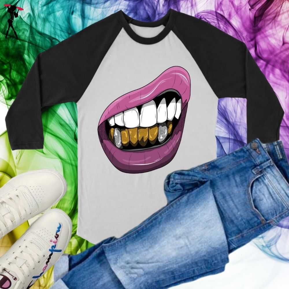 Purple Lips Long Sleeves - Shop Sassy Chick