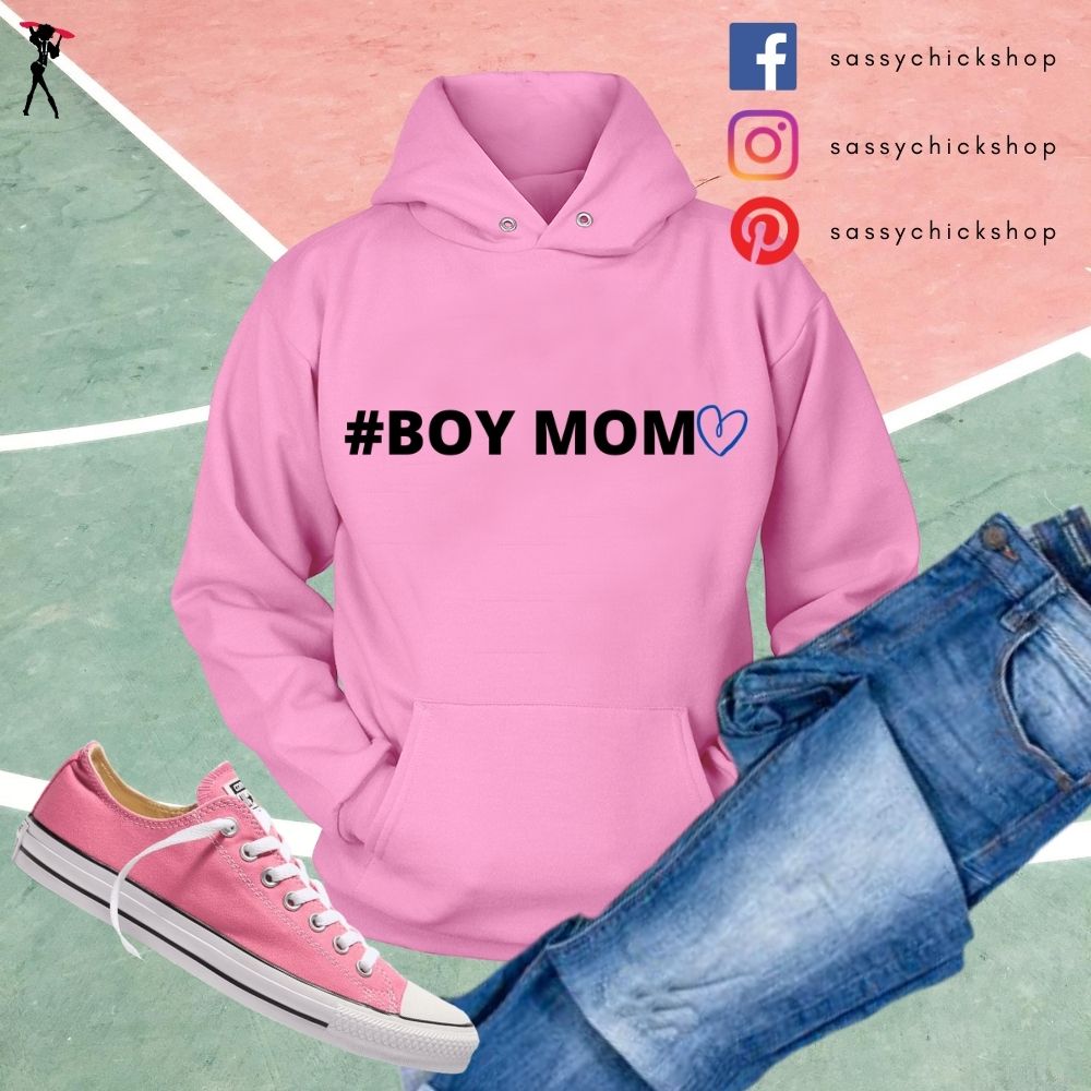 Boy Mom Hoodies