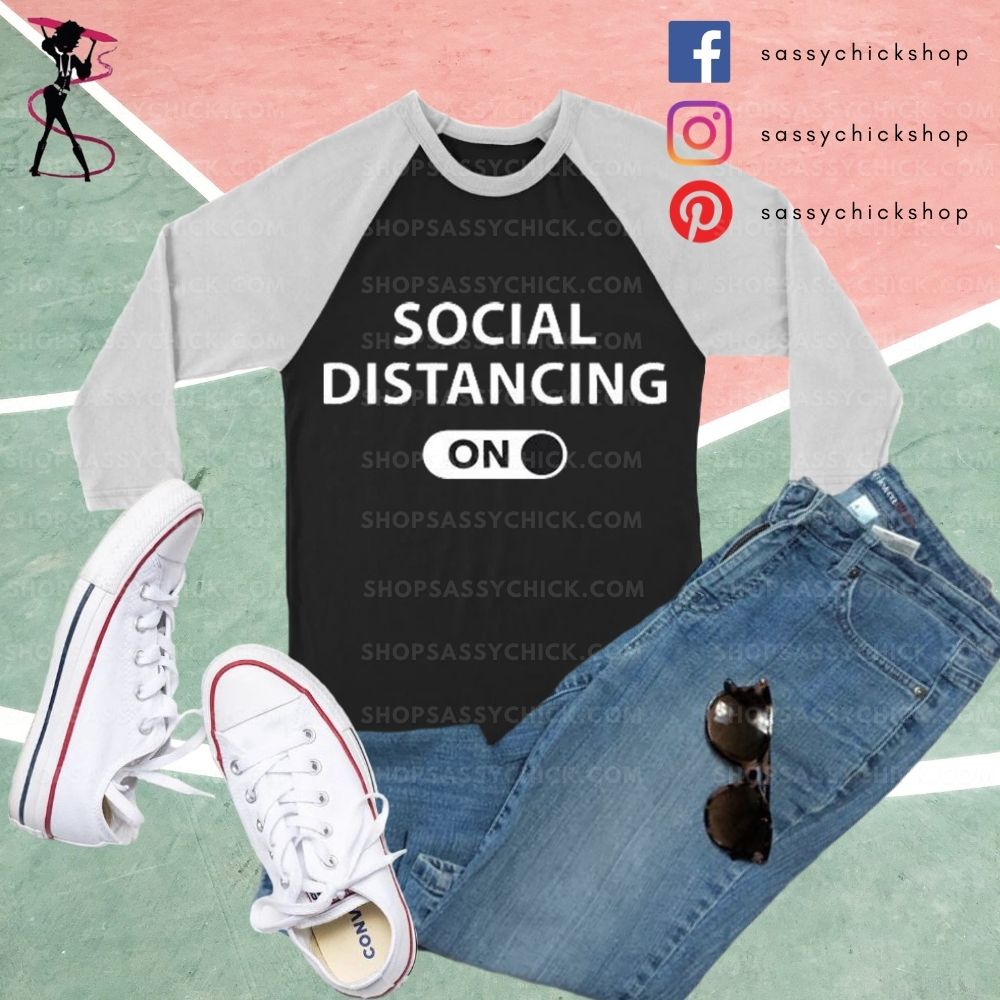 Social Distancing Long Sleeves - Shop Sassy Chick