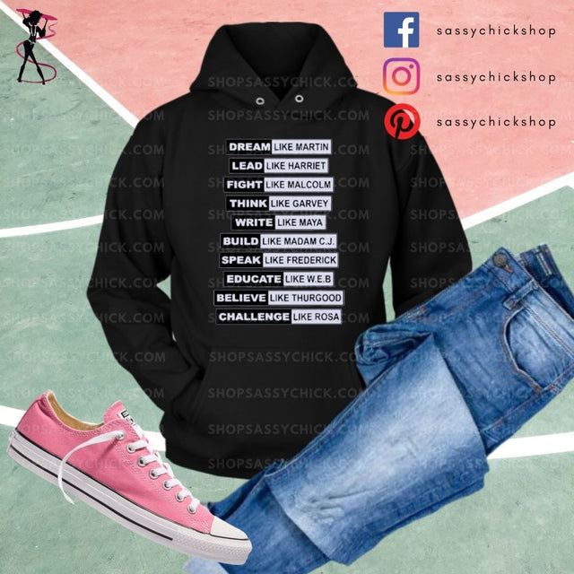 Dream Like Martin Hoodies - Shop Sassy Chick
