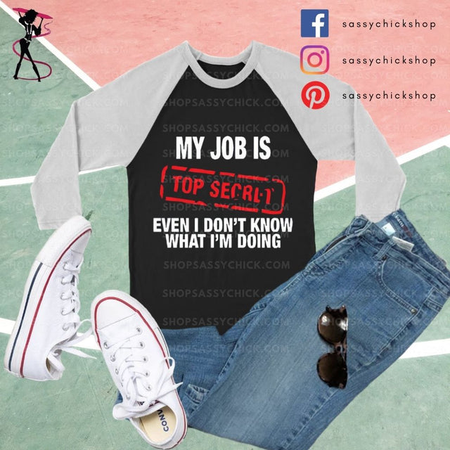 Top Secret Long Sleeves - Shop Sassy Chick