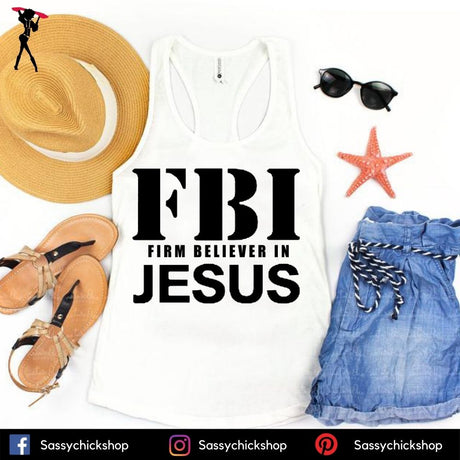 FBI Tanks - Shop Sassy Chick