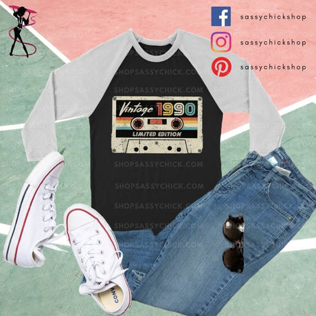 Vintage 1990 Long Sleeves - Shop Sassy Chick