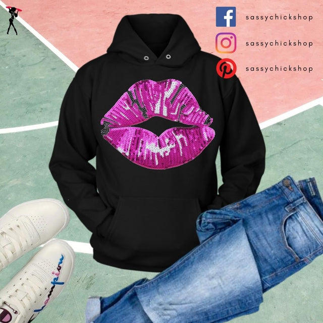 PNK Lips Hoodie