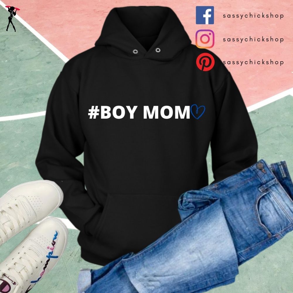 Boy Mom Hoodies