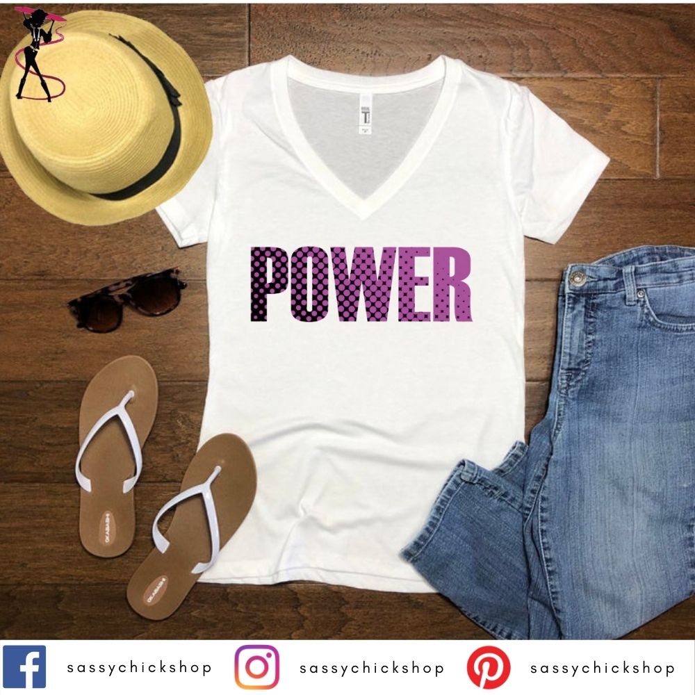 Power V-Neck - Shop Sassy Chick