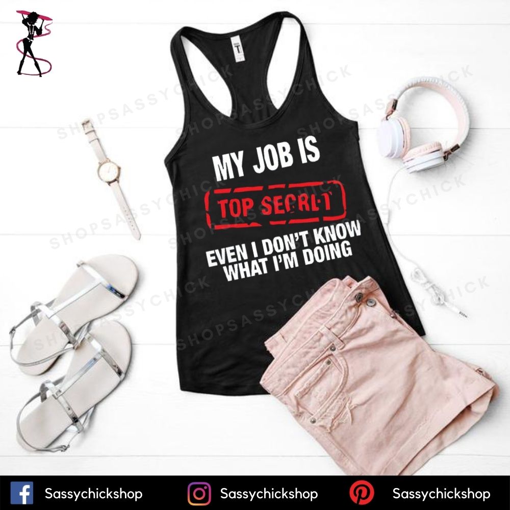 Top Secret Tanks - Shop Sassy Chick