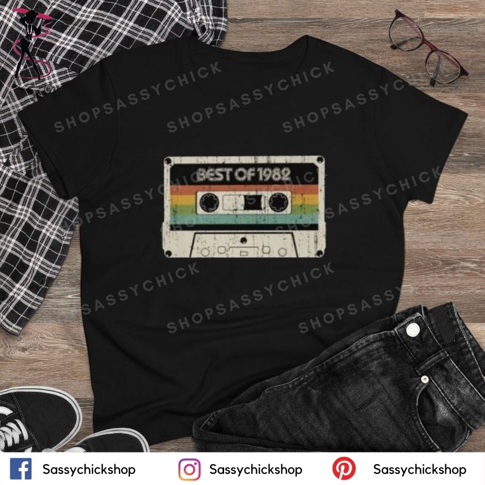 Best Of 1982 T-Shirt - Shop Sassy Chick