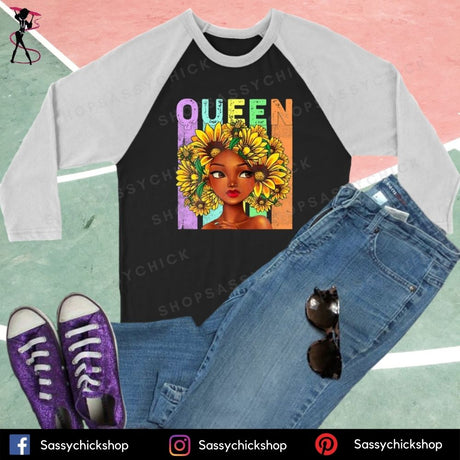 QUEEN Long Sleeves - Shop Sassy Chick
