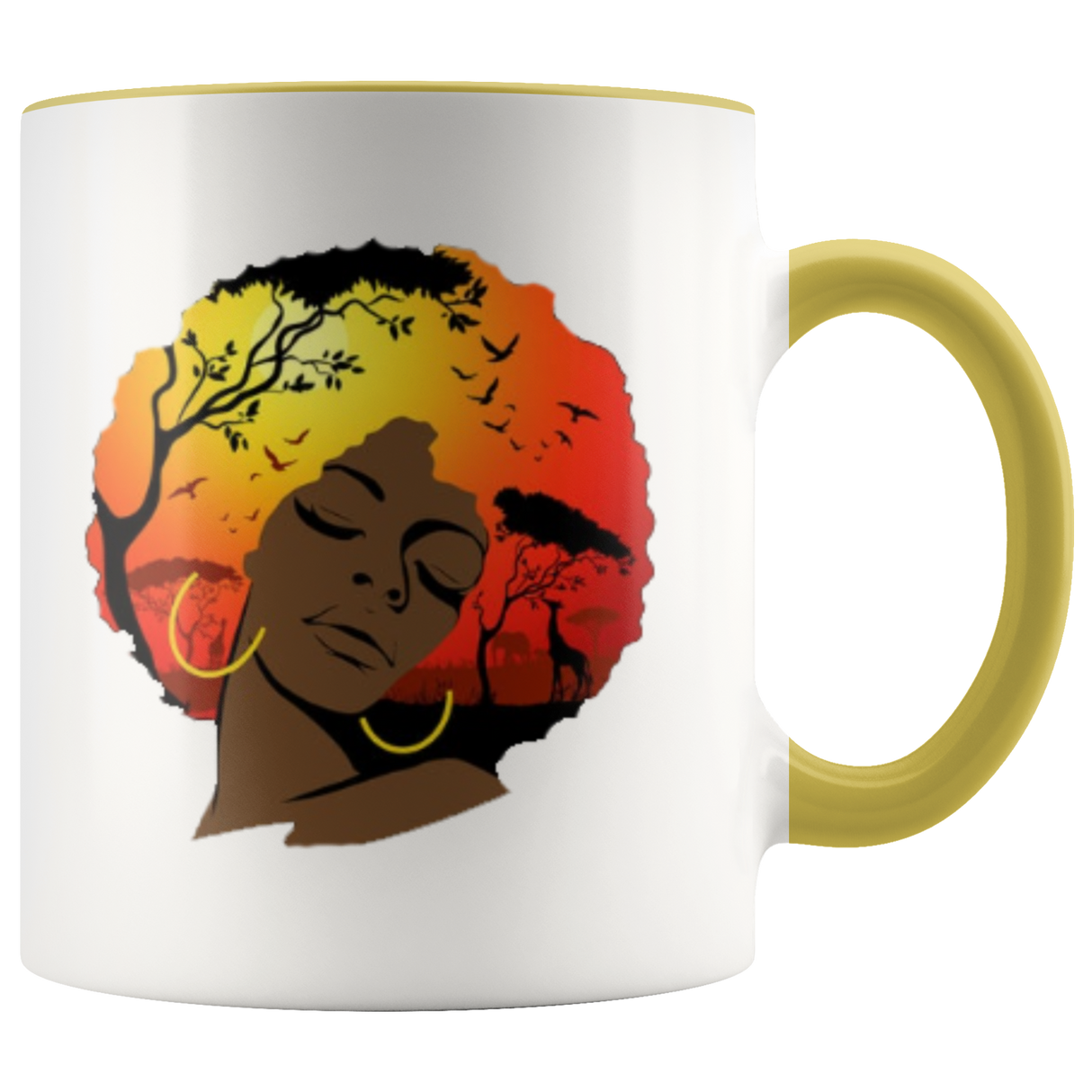 Afro Lady Mugs - Shop Sassy Chick