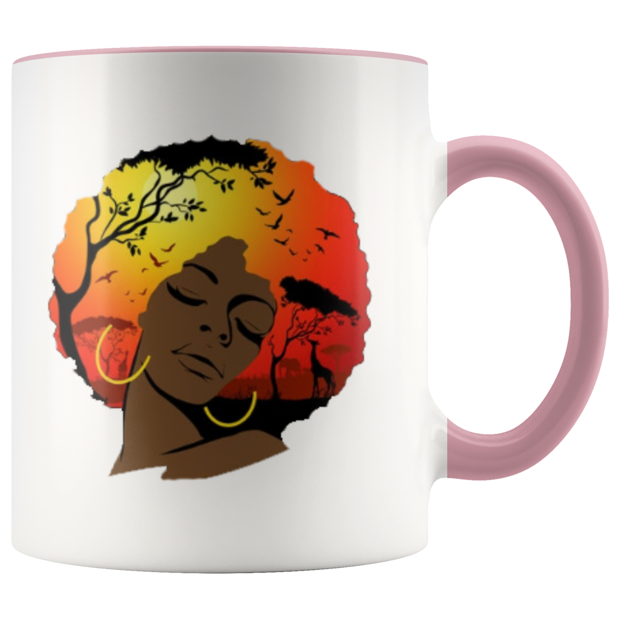 Afro Lady Mugs - Shop Sassy Chick