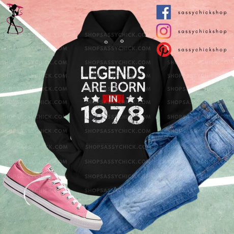 Legends Are Born Hoodies