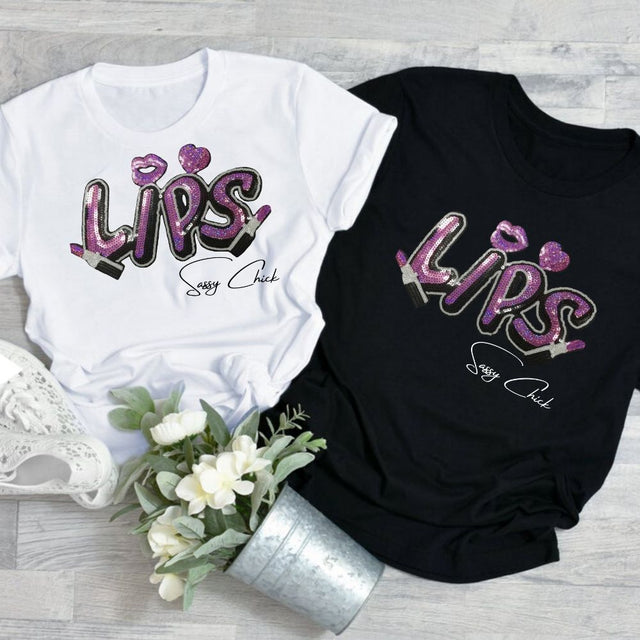 Lips Sassy Chick T-Shirt - Shop Sassy Chick