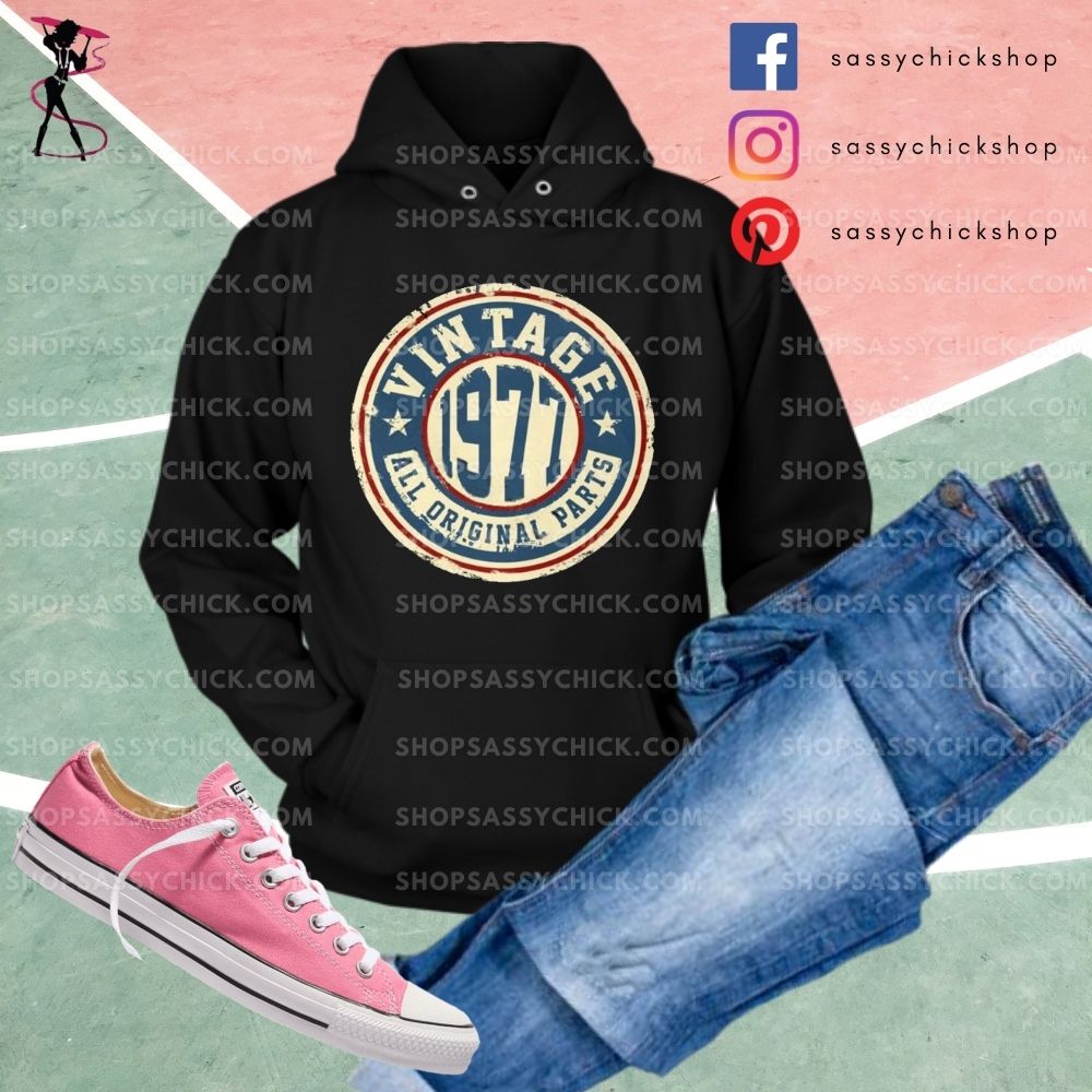 Vintage 1977 Hoodies - Shop Sassy Chick
